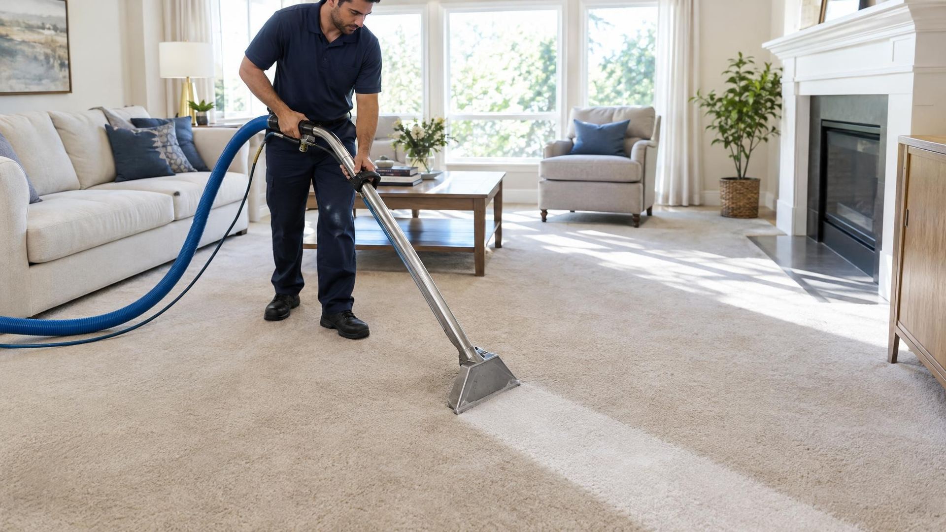Carpets lifted back to fresh