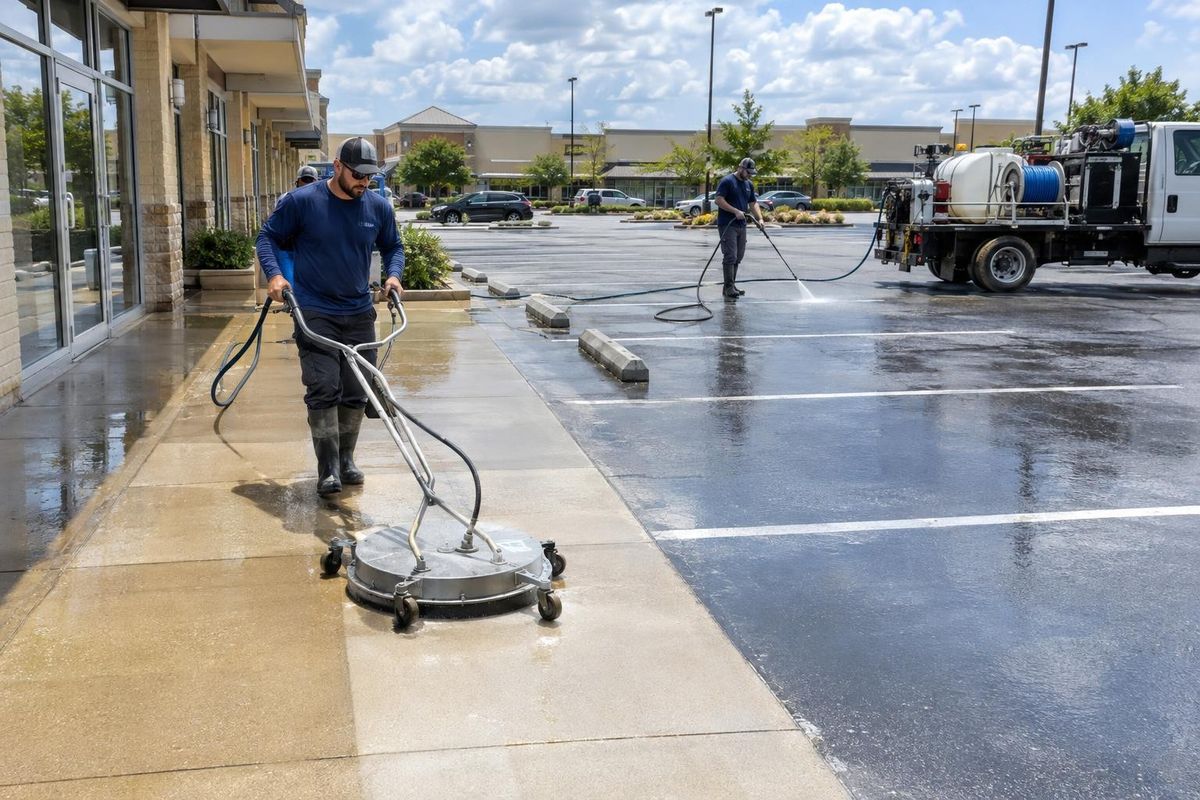 Commercial Pressure Washing