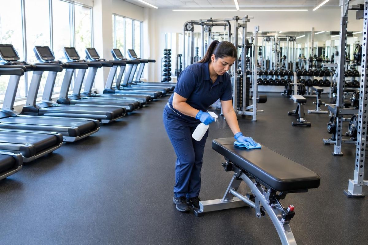 Gym & Fitness Center Cleaning