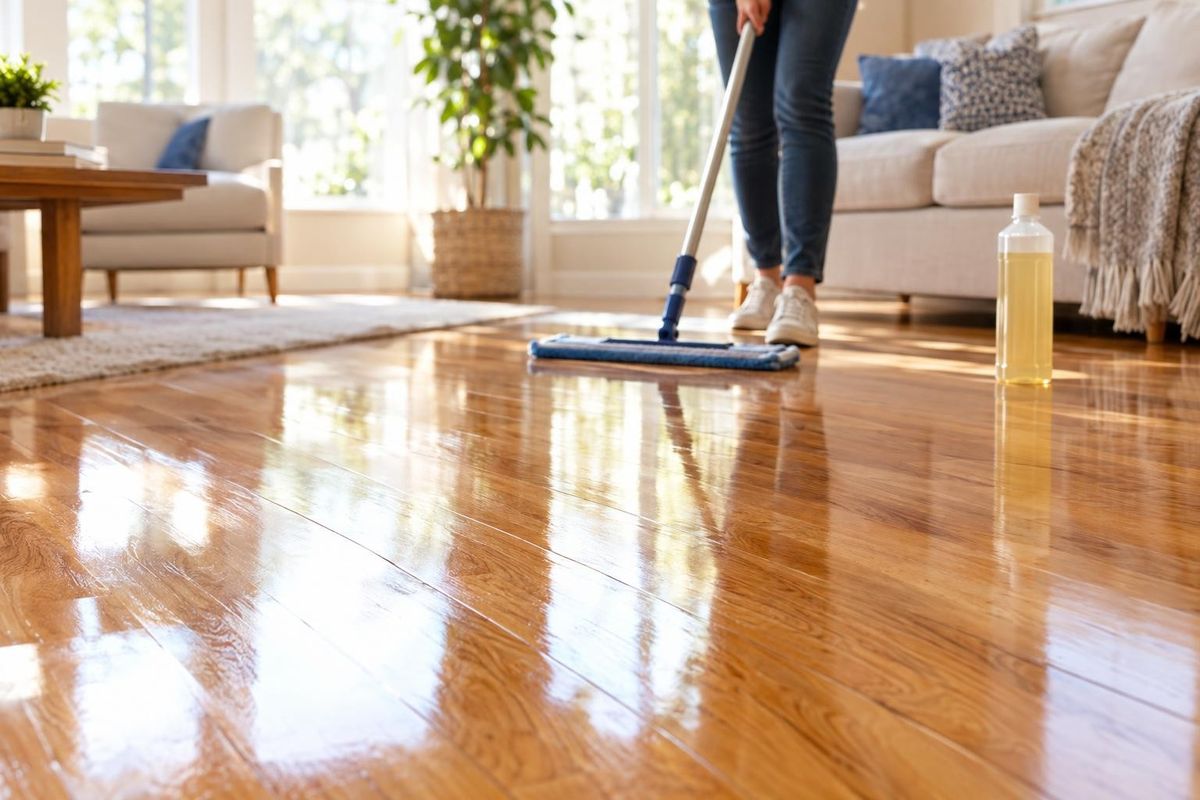 Hardwood Floor Cleaning