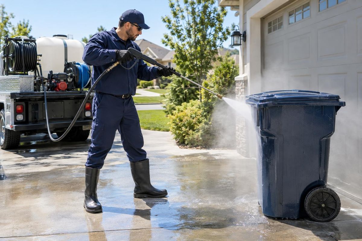 Trash Bin Cleaning